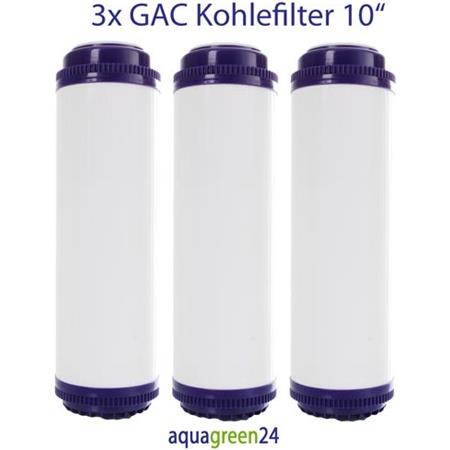 Wasserfilterpatrone (GAC), KDF® zur Entfernung von Chlor, Pestiziden, Schwermetallen und Eisen