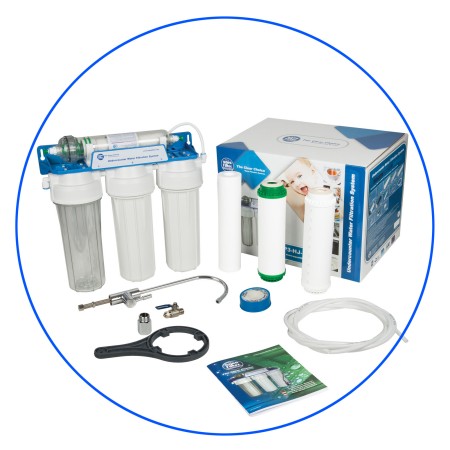 Untertisch-Wasserfilter für den Haushalt Ultrafiltration