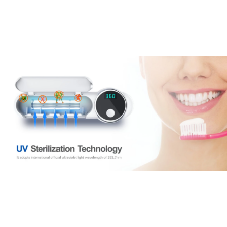 Zidno montirano automatsko UV svjetlo za četkicu za zube