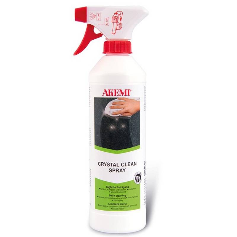 AKEMI CRYSTAL CLEAN SPRAY - dnevno čistilo za kamen 500 ml