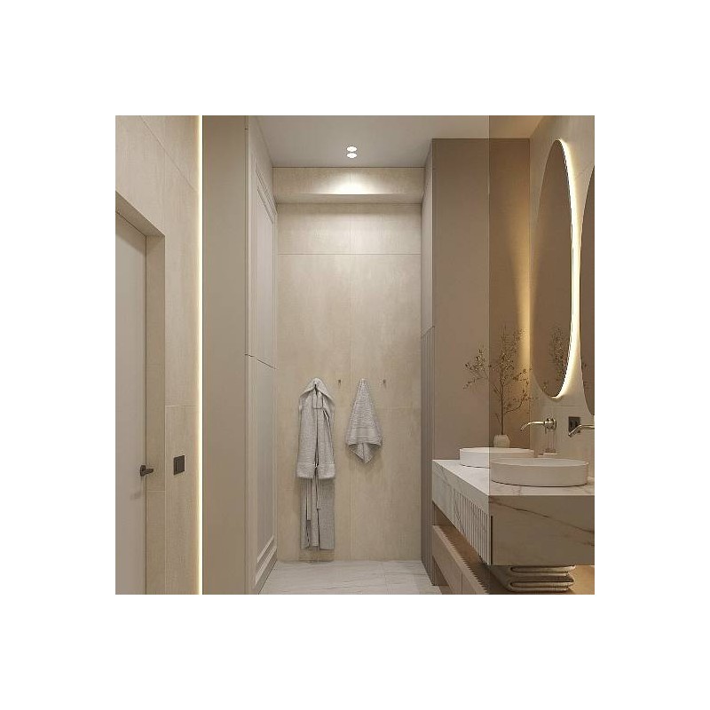 Asimetricno LED ogledalo