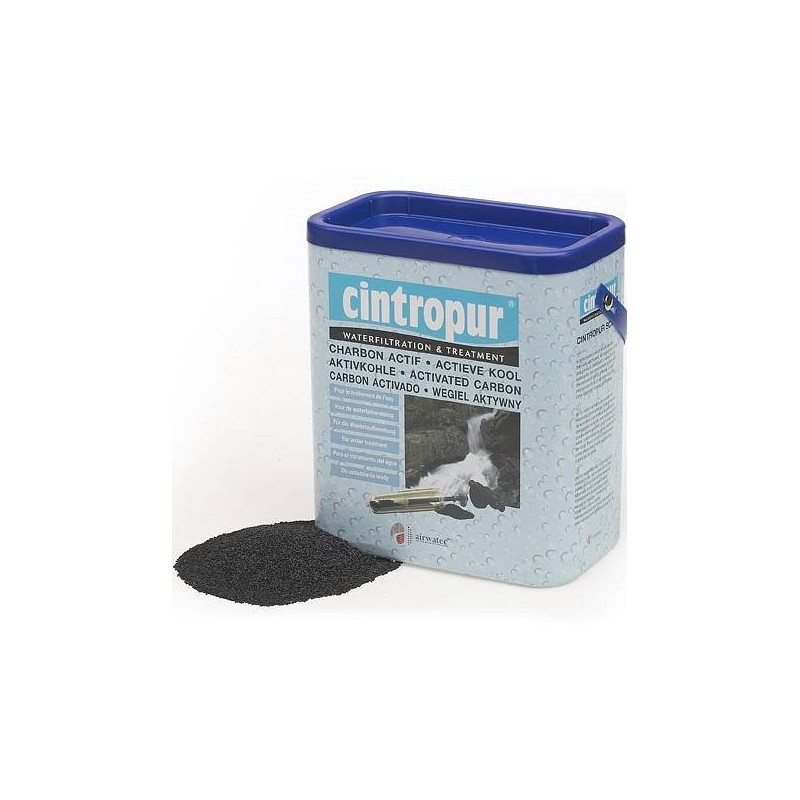 Aktivno oglje v granulatu Cintropur 3,4L ali 1,25kg 