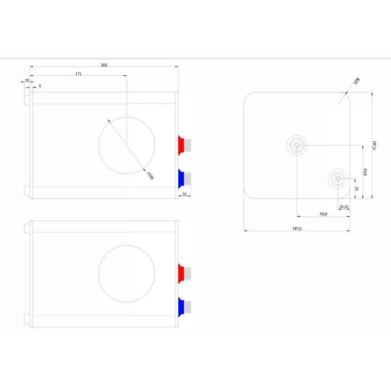 Kuhinjska armatura z vročo in filtrirano vodo iWater D (komplet z grelnikom in dvojnim filtrom)