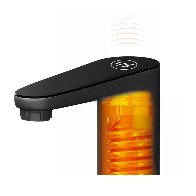 Električna grelna armatura za kopalnico Briwellna, črna