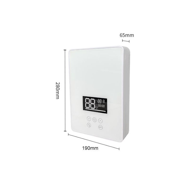 Električni pretočni bojler, večnamenski 3,5kW - 4,5kW