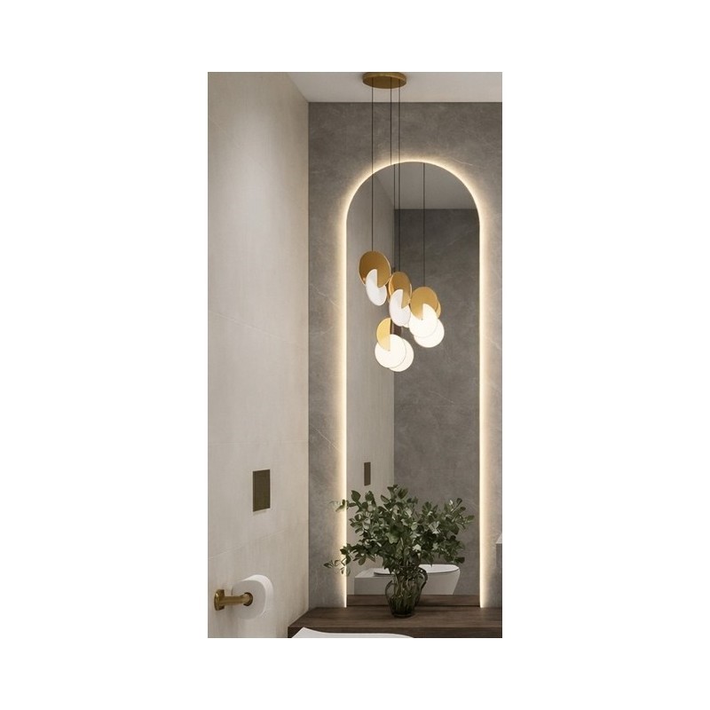 Doppel LED Badspiegel BigAlmond®