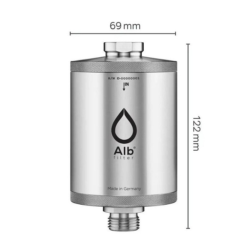 dimenzije filter za tus