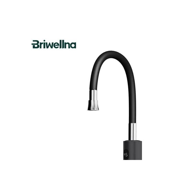 Gibljivo izvodilo za pretočno grelno pipo Briwellna