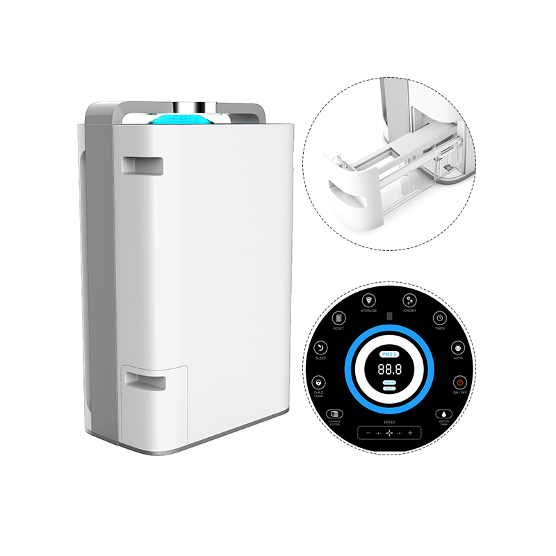 Luftionisator, Kühler und Luftbefeuchter Breeze