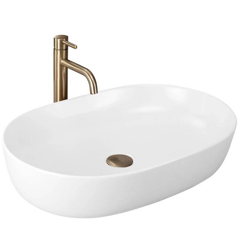 Keramik Aufsatzwaschbecken Cleo 61 mat