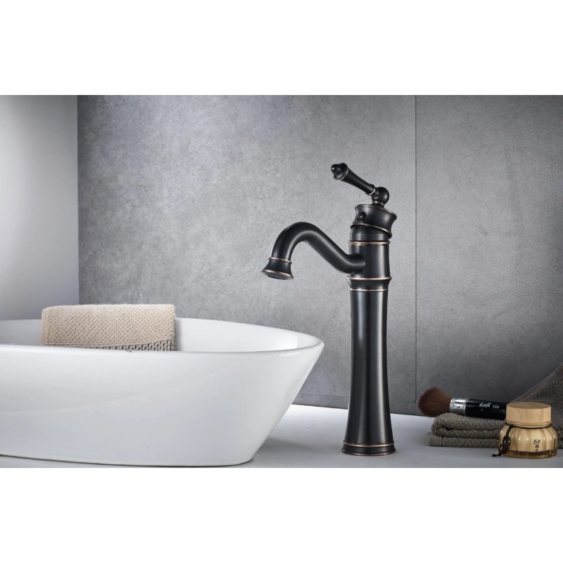 Kopalniška armatura Rea Vintage Black High 