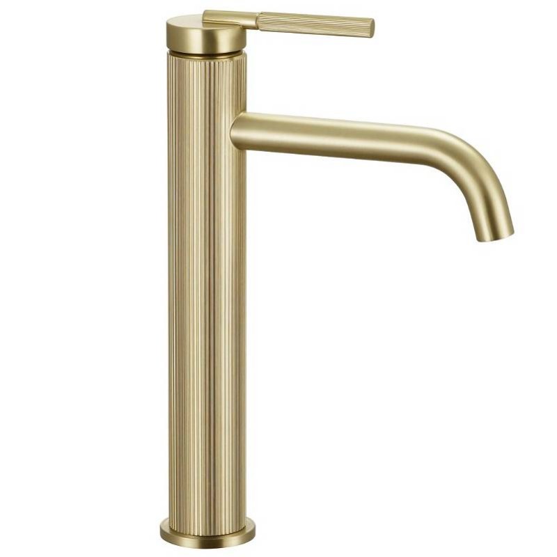 Pipa za umivalnik Argon Brush Gold High 