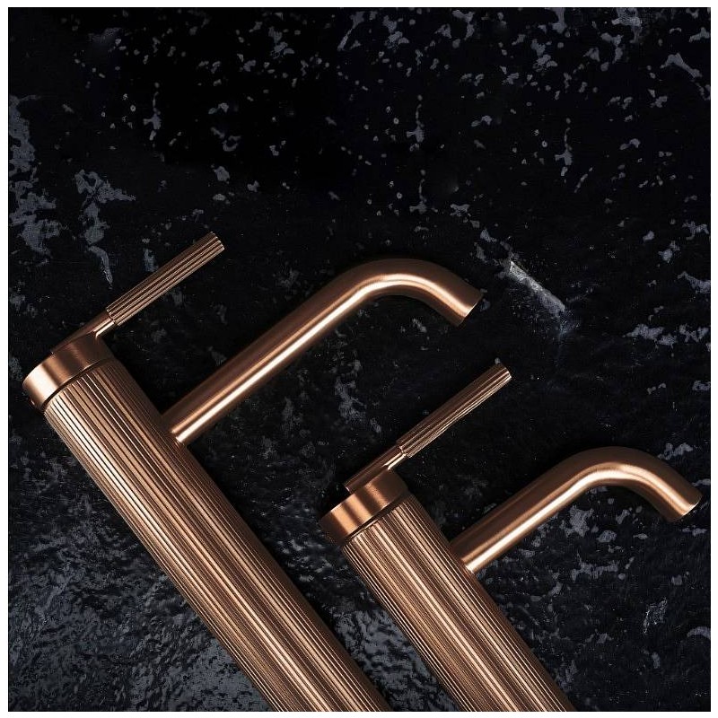 Pipa za umivalnik Argon Brush Copper High 