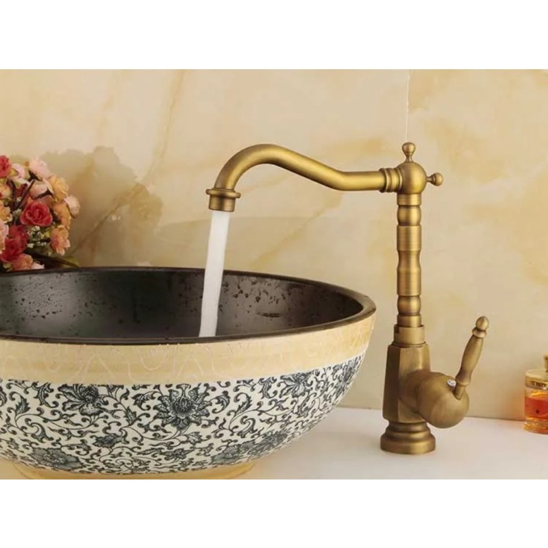 Kopalniška armatura Rea Bona old gold high