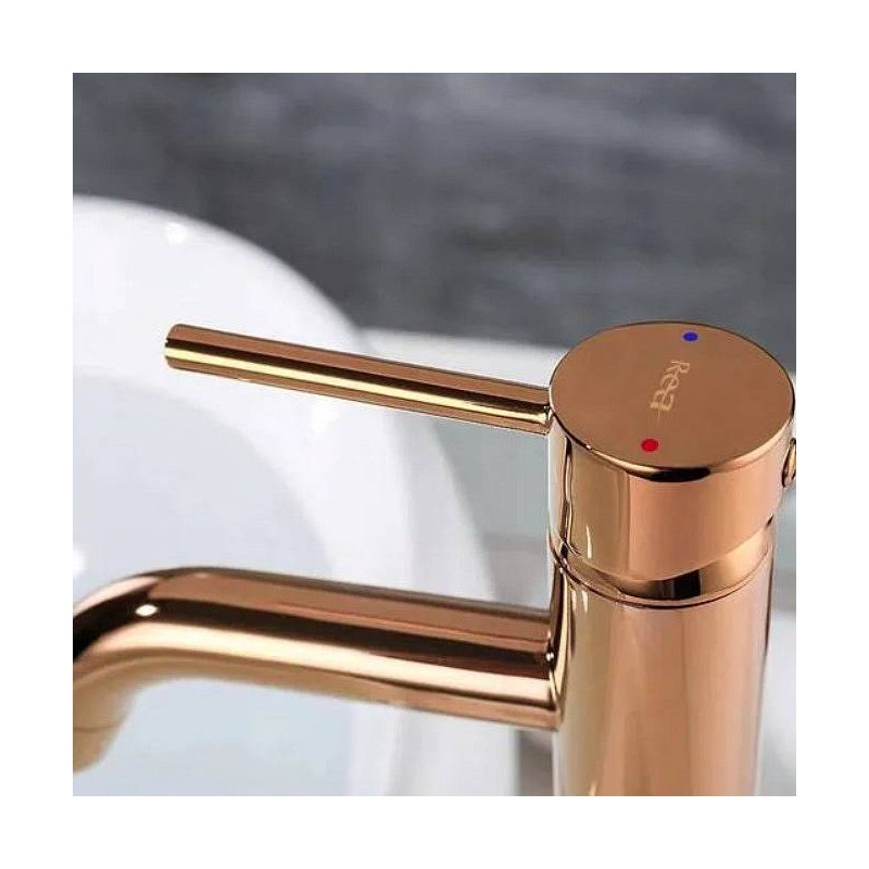 Kopalniška pipa REA LUNGO  ROSE GOLD