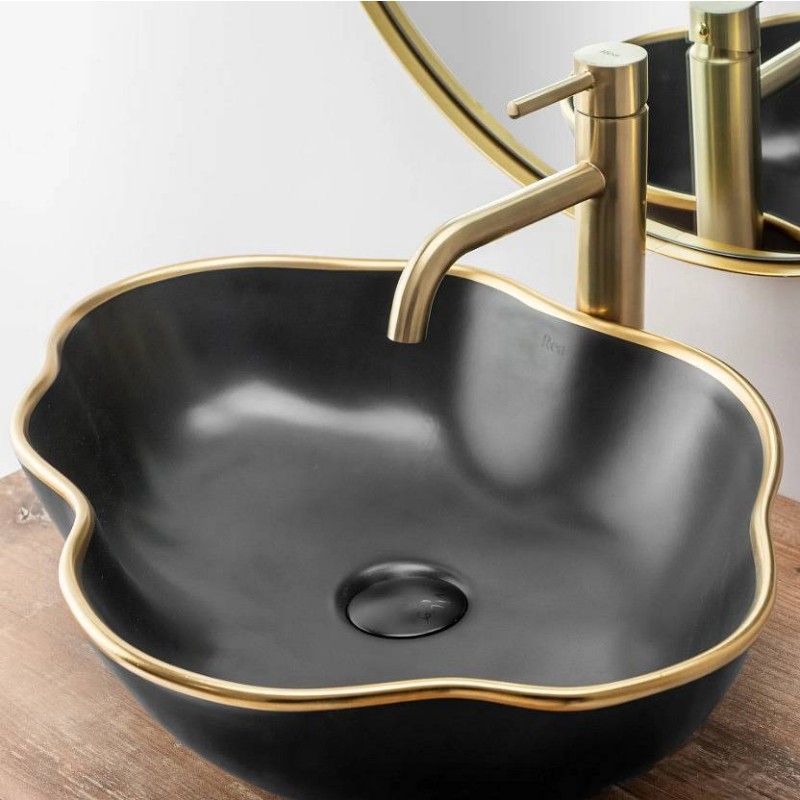 Kopalniška pipa REA BRUSHED GOLD