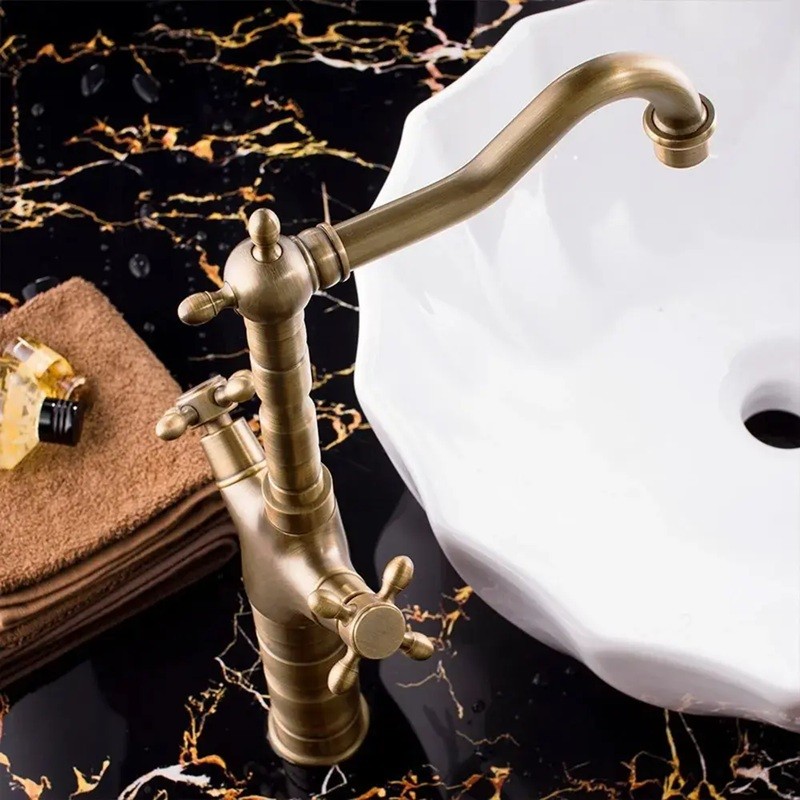 Kopalniska pipa Rustico Antique gold