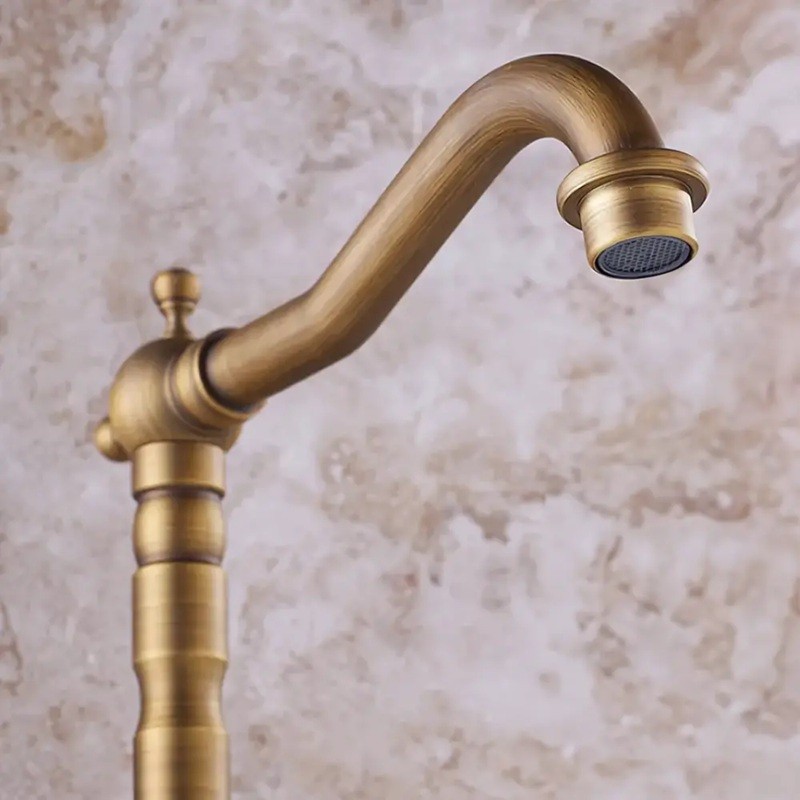 Kopalniska pipa Rustico Antique gold