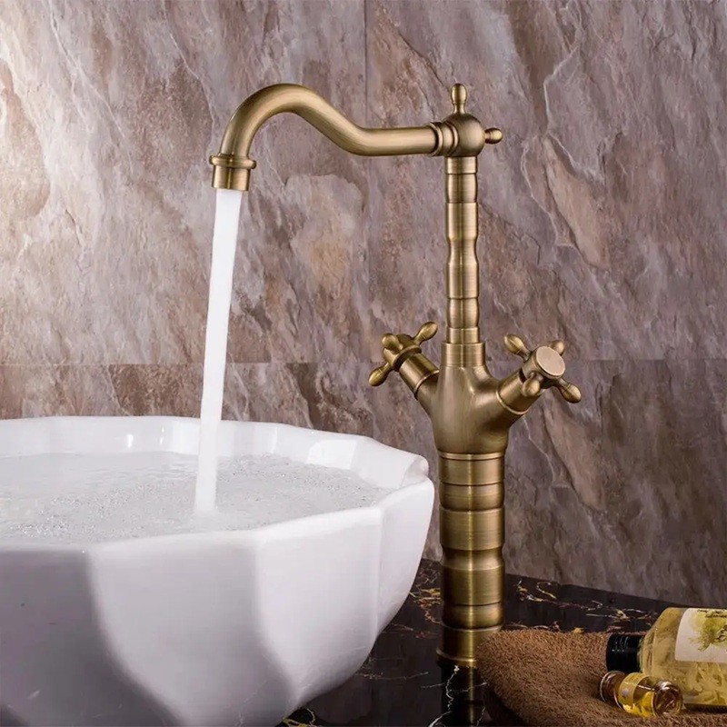 Kopalniska pipa Rustico Antique gold