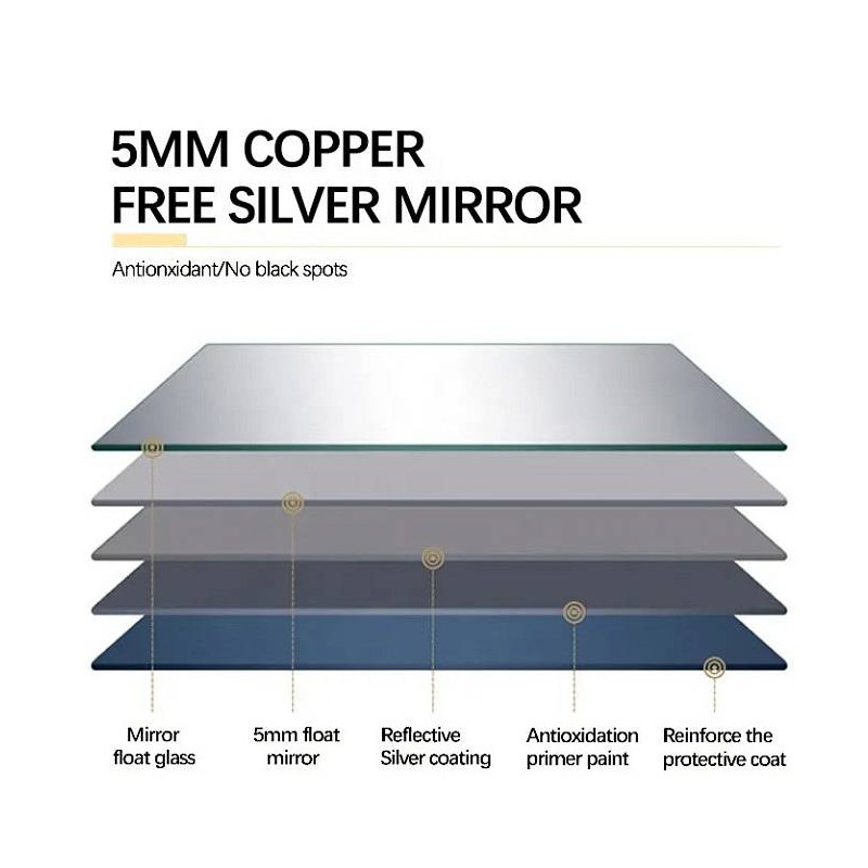 Klasično okroglo ogledalo 40cm