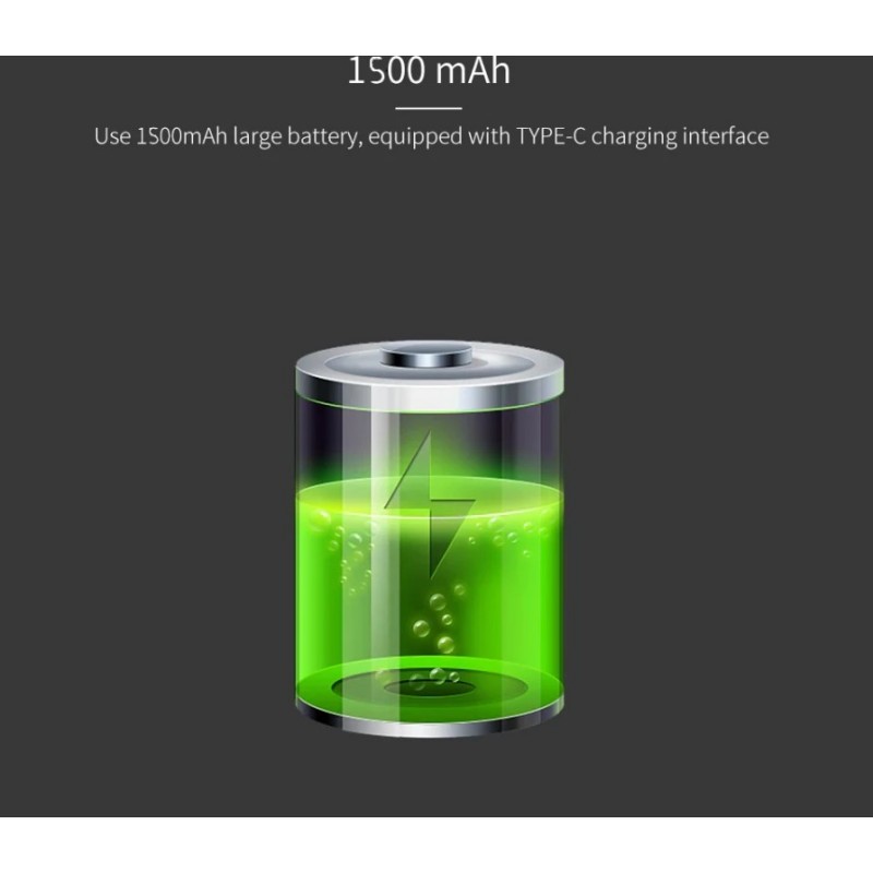 IONIZATOR STEKLENICA H8, modra