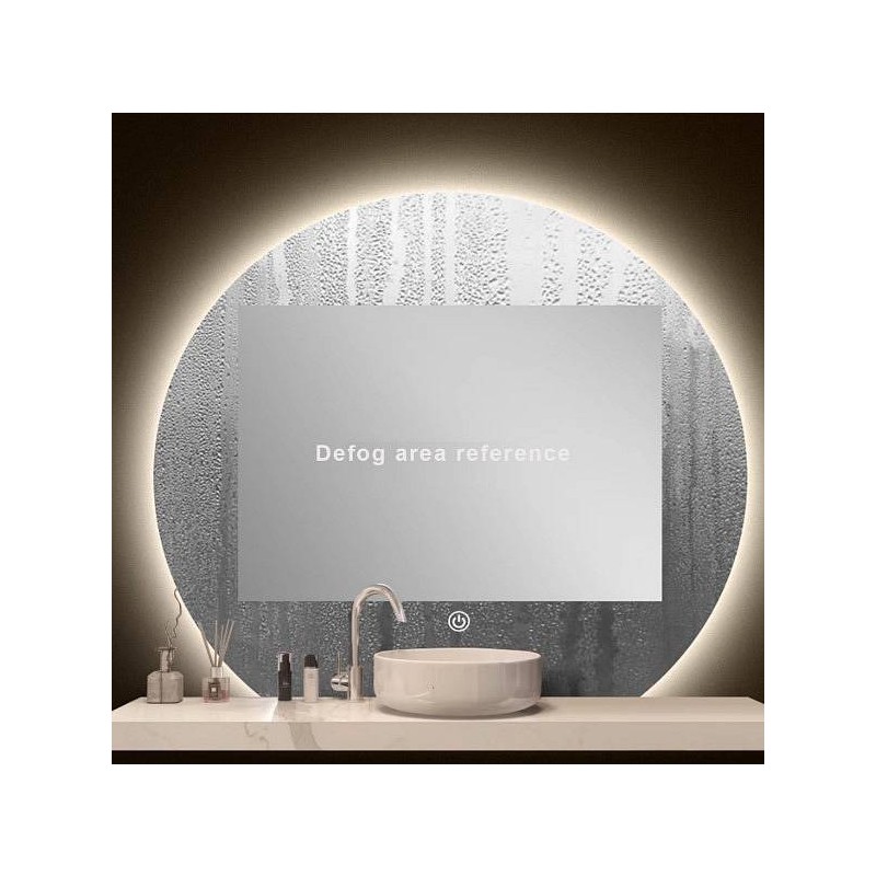 Ogledala z LED osvetlitvijo defog funkcija