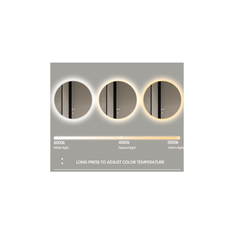 Okroglo kopalniško ogledalo