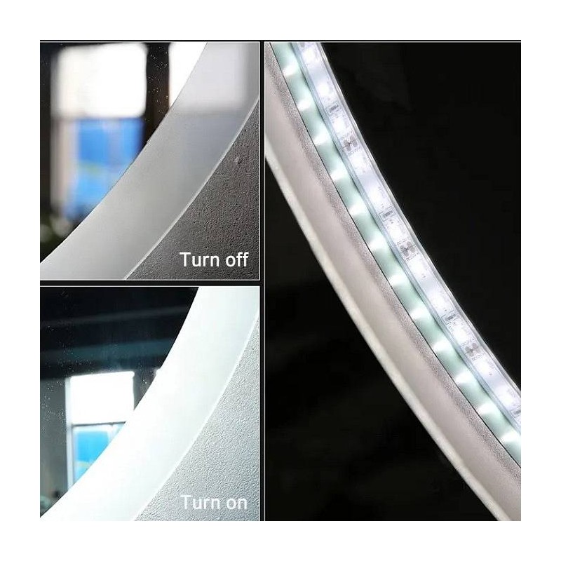 Okroglo kopalniško ogledalo