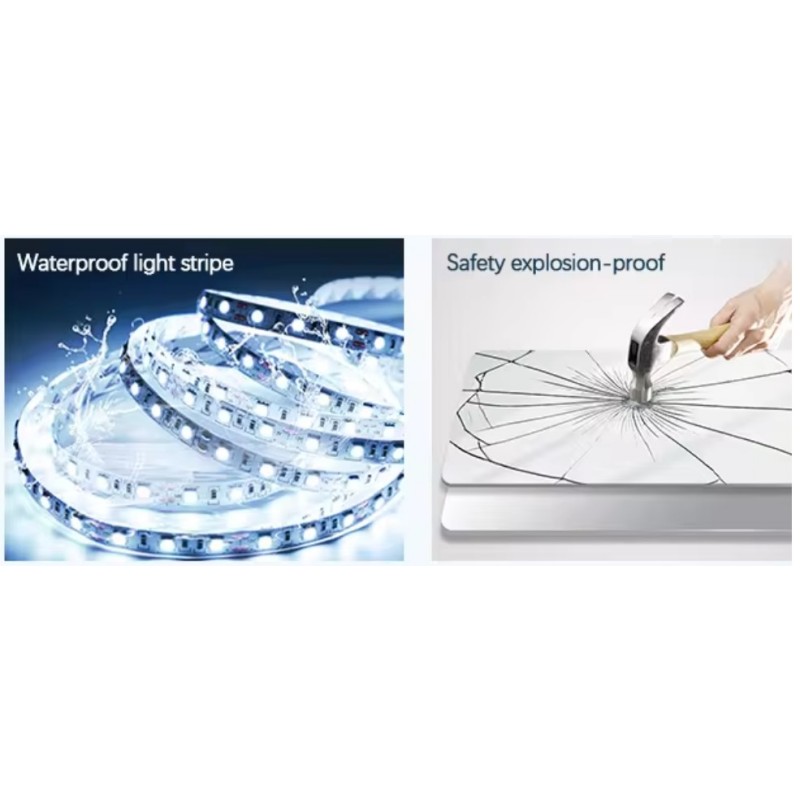 Ovalno ogledalo za kopalnico