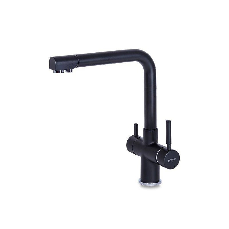 Pipa za filtrirano vodo Black Puro