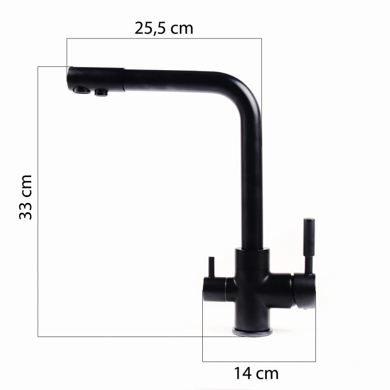 Pipa za filtrirano vodo 3v1