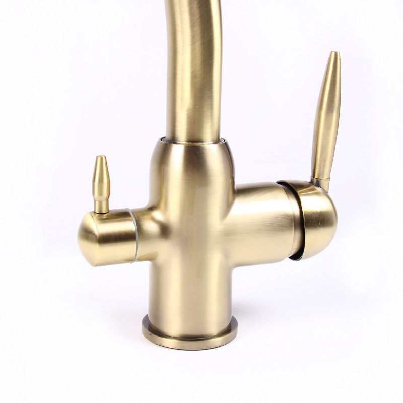 Pipa za filtrirano vodo Vintage Gold