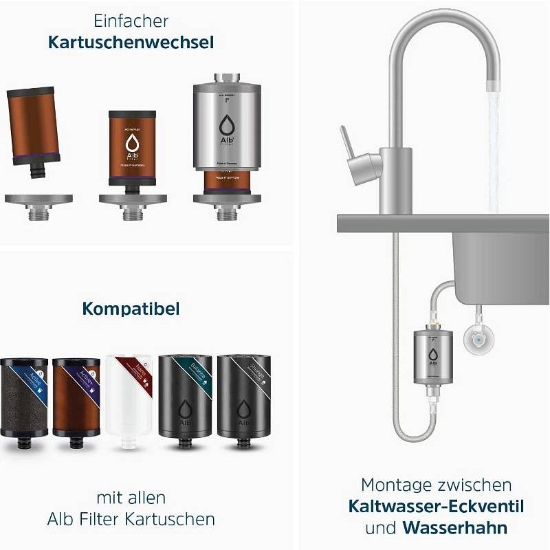 Podpultni filter za pitno vodo Alb