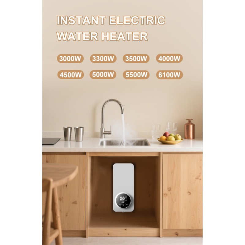 Podpultni pretocni bojler