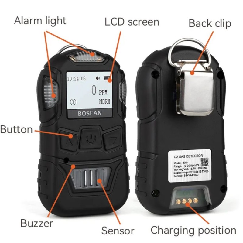 Prenosni detektor amoniaka NH₃ K10