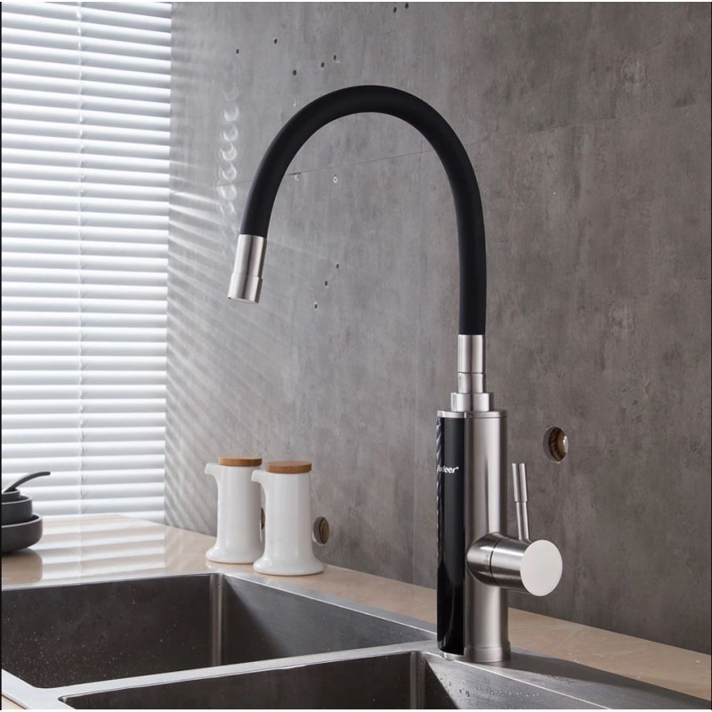 Električna grelna pipa Modern z digitalnim prikazovalnikom