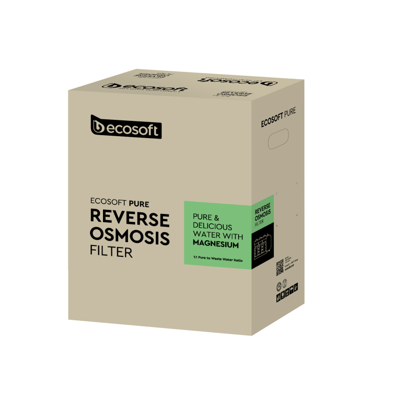 Vodni filter reverzna osmoza Ecosoft Pure Balance ( optimalna kombinacija mineralov, manj odpadne vode, praktična zasnova ) 