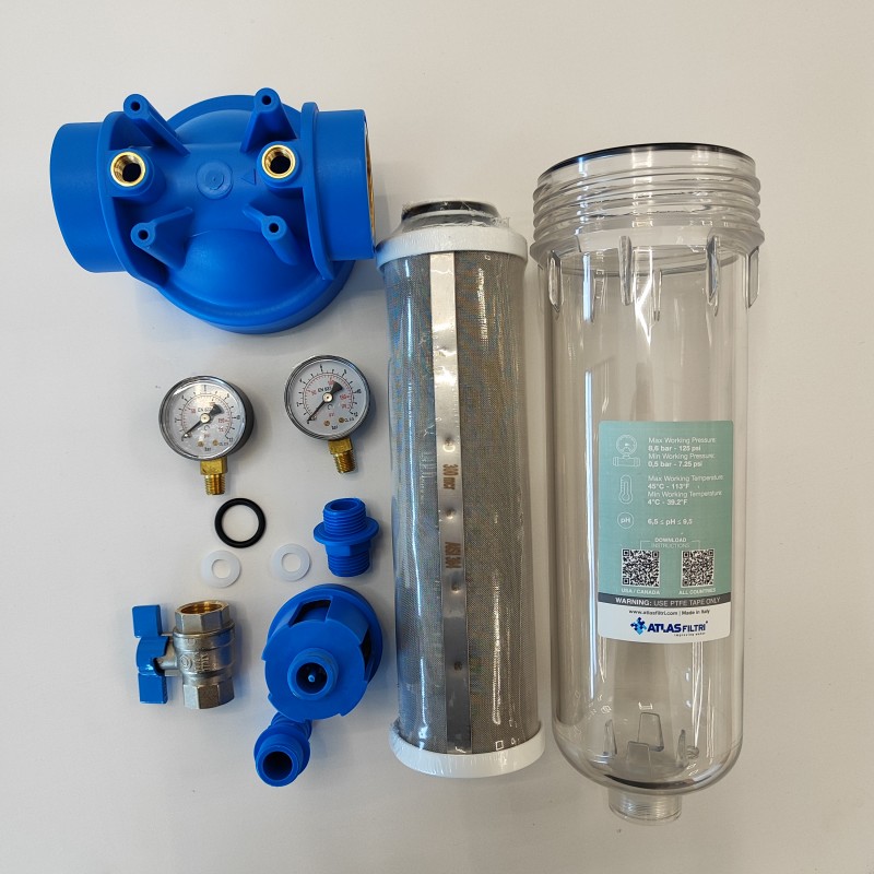 Samočistilni vodni filter