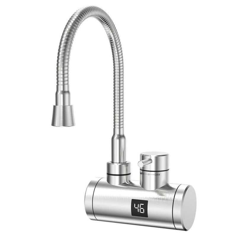 Stenska grelna pipa iz nerjavecega jekla gibljiva