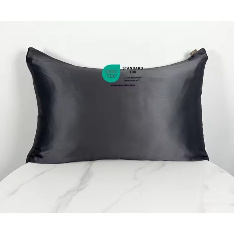 Poročni darilni set svilene prevleke za vzglavnik in maska za oči 