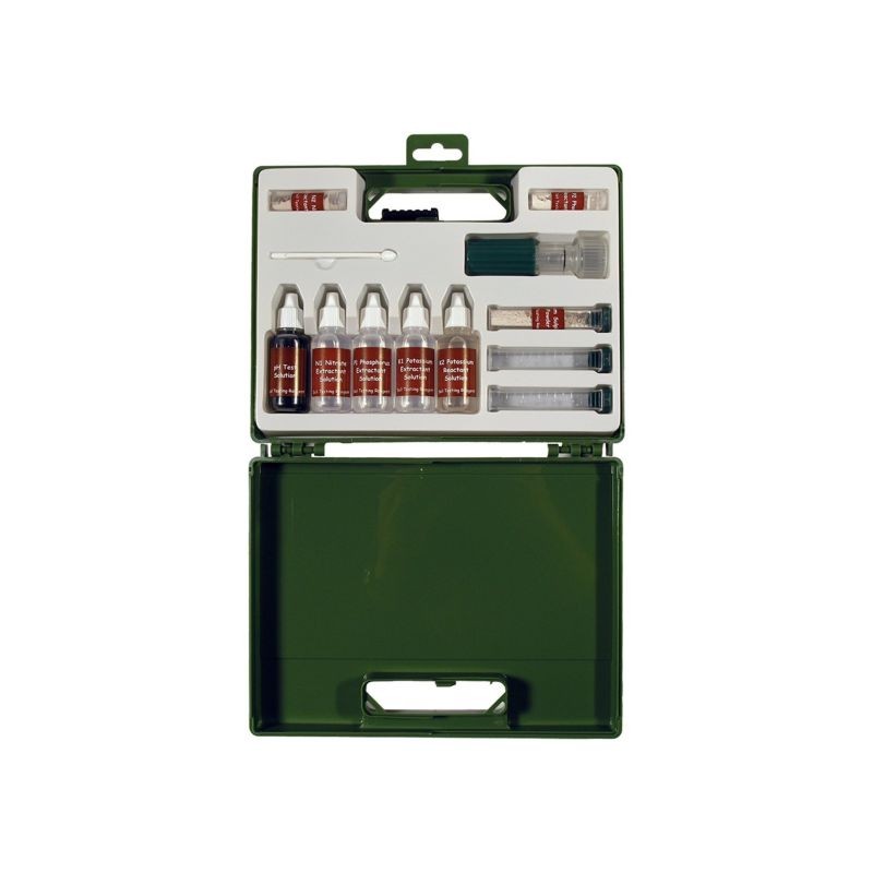 Komplet za analizo zemlje pH NPK-80 FARM