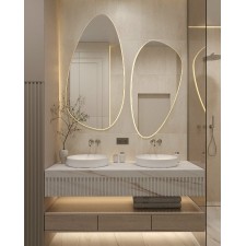 Asimetricno LED ogledalo