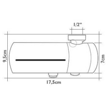 Filter für Küchenarmatur Aquafilter für Trinkwasser