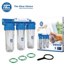 Hišni vodni filter Tripleks® Aquafilter + komplet filtrirnih vložkov