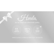 Darilni set svilena prevleka za vzglavnik 50x70 black cole