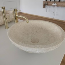 Kamniti umivalnik Beige Marmor