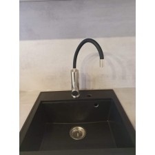 Električna grelna pipa iz nerjavečega jekla z gibljivim izvodilom