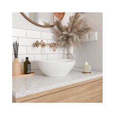 Keramik Aufsatzwaschbecken REA Sofia Mini White