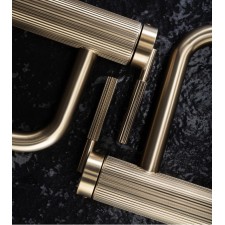 Pipa za umivalnik Argon Brush Gold High 