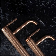 Pipa za umivalnik Argon Brush Copper High 